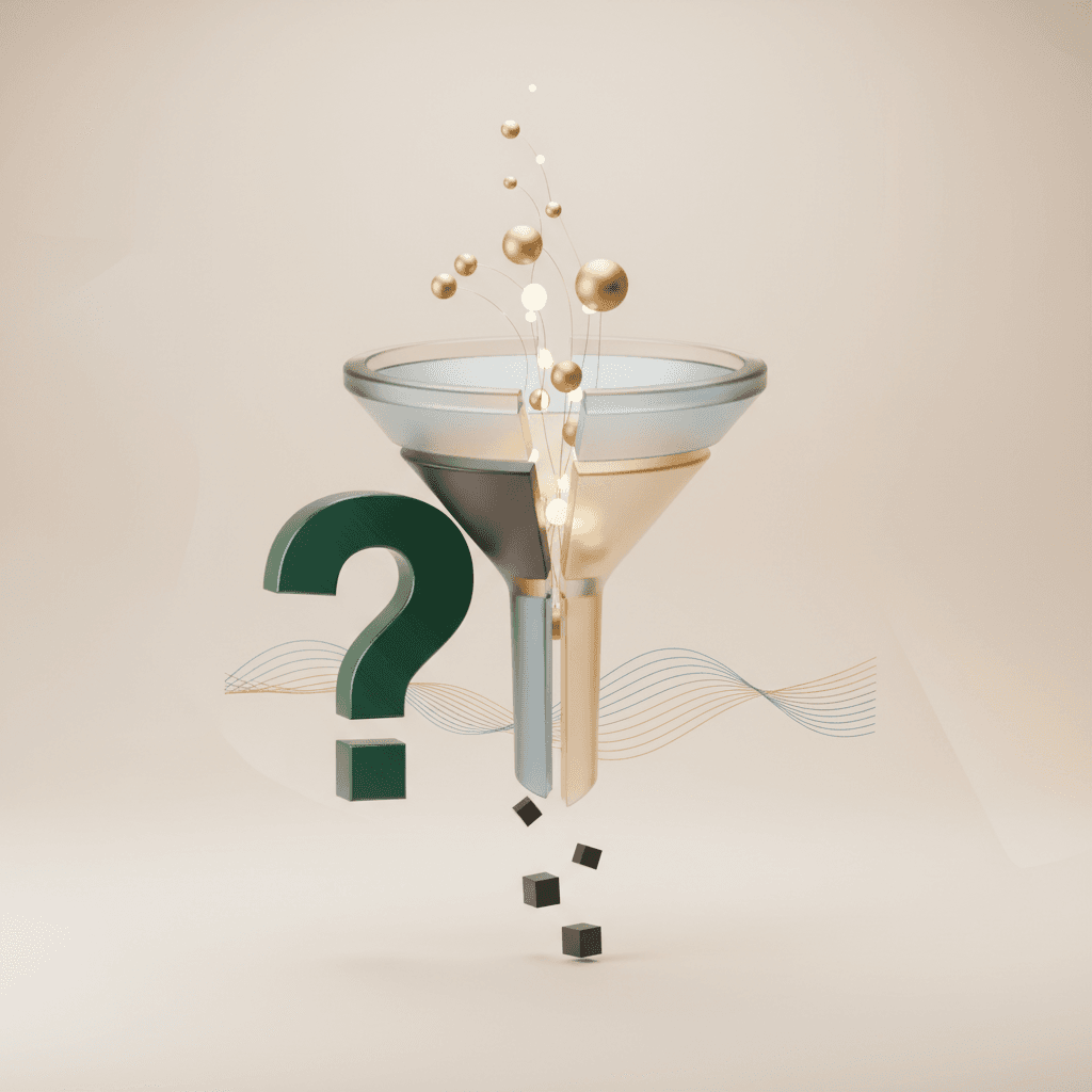 Abstract business website with empty contact form symbolizing missed enquiries